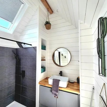 Romantic Tiny Home With Private Deck Apple Valley Exterior photo