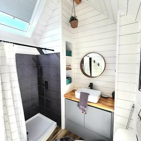 Romantic Tiny Home With Private Deck Apple Valley Exterior photo