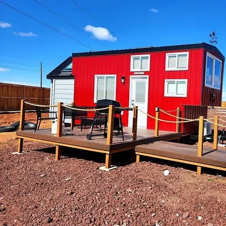 Romantic Tiny Home With Private Deck Apple Valley Exterior photo